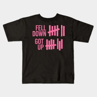 Feel down get up Kids T-Shirt